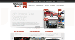 Desktop Screenshot of piccolegrandiruote.com